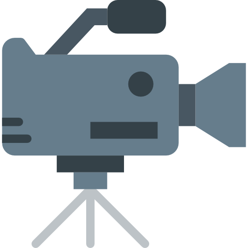 camara de video icono gratis