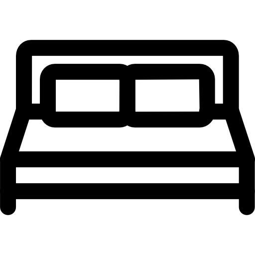 Bed Icons Responsive Line 32px icon