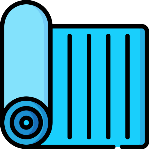 estera de yoga icono gratis