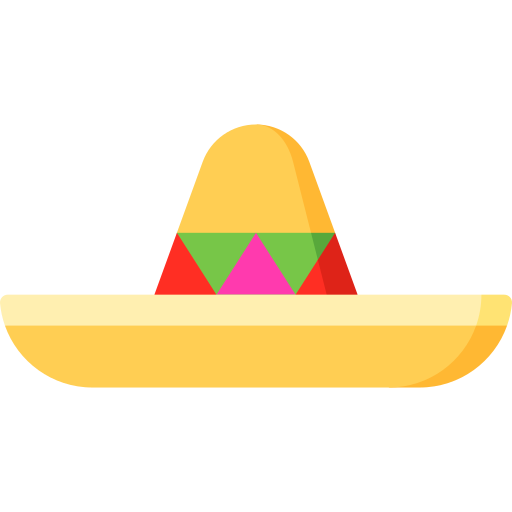 sombrero mexicano icono gratis