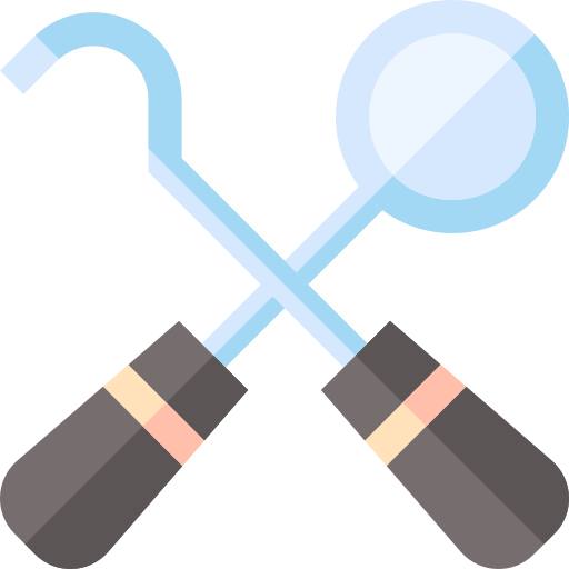 herramientas de dentista icono gratis