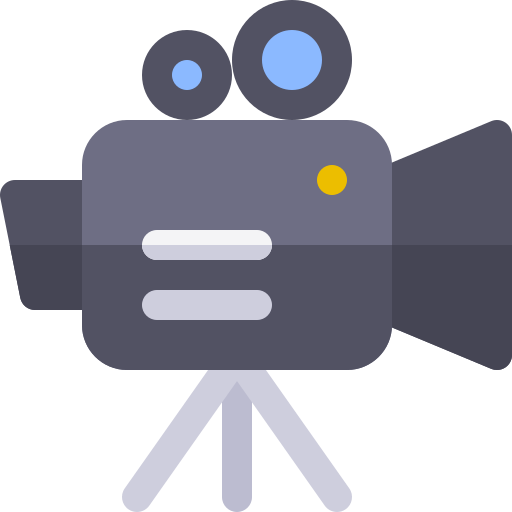 camara de video icono gratis