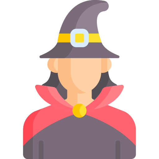 bruja icono gratis