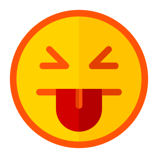 Tongue Out Generic Outline Color Icon