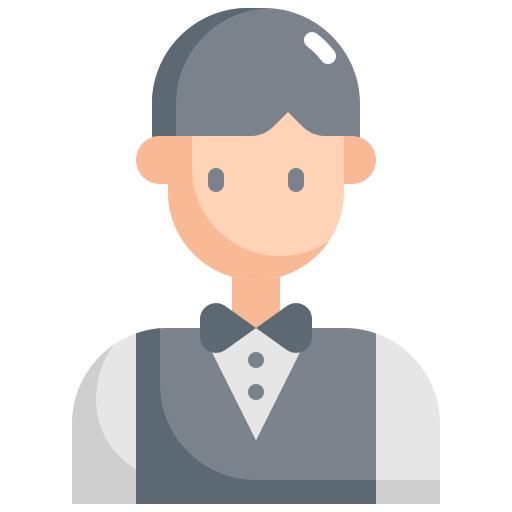 Waiter Generic Flat icon