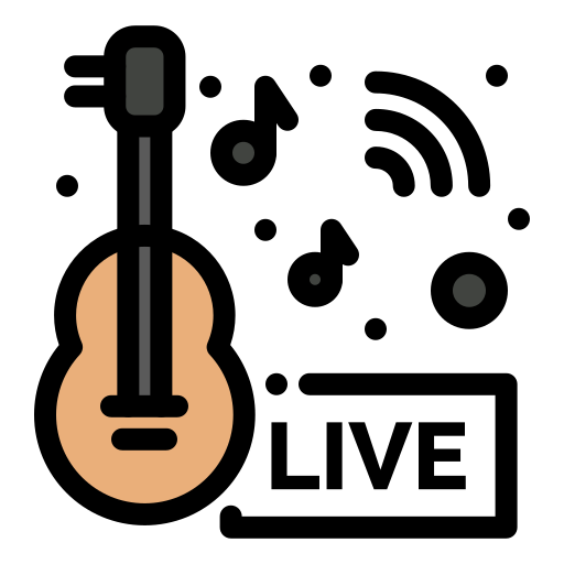 Acoustic guitar - free icon