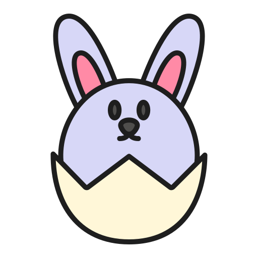 Easter bunny Generic Outline Color icon