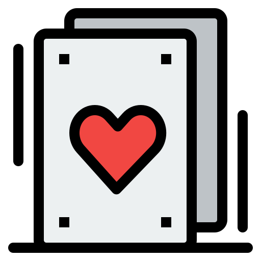 juego de cartas icono gratis