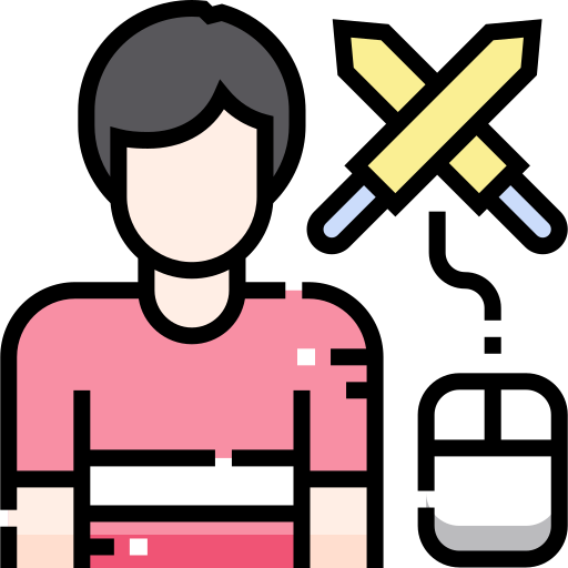 게이머 무료 아이콘 게이머 무료 아이콘