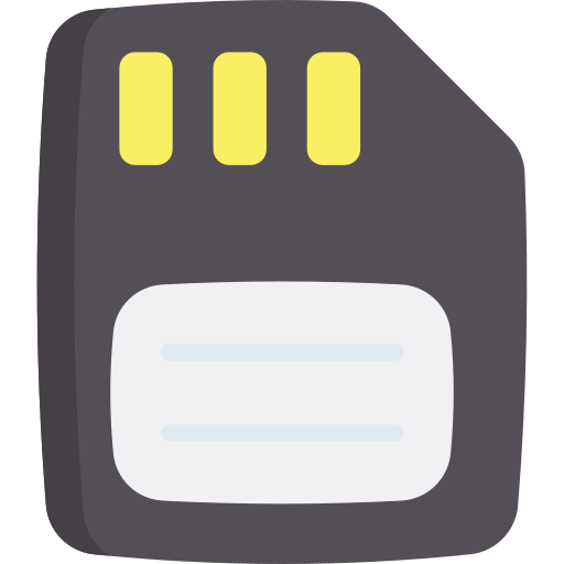 Memory card free icon Memory card free icon