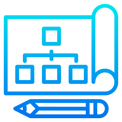 diagrama de flujo icono gratis