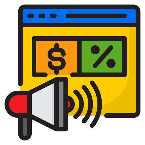 publicidad icono gratis