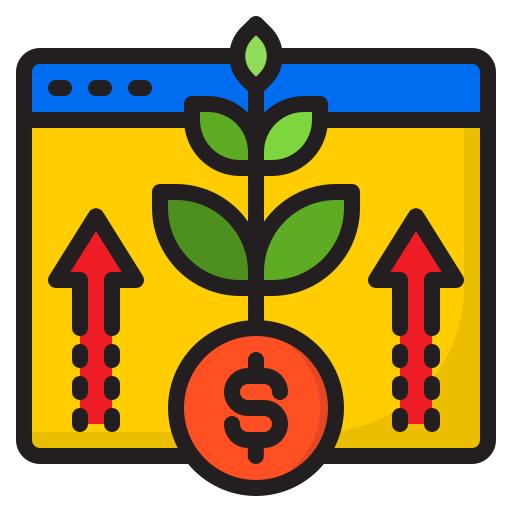Growth free icon Growth free icon