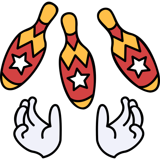 Juggling ball free icon