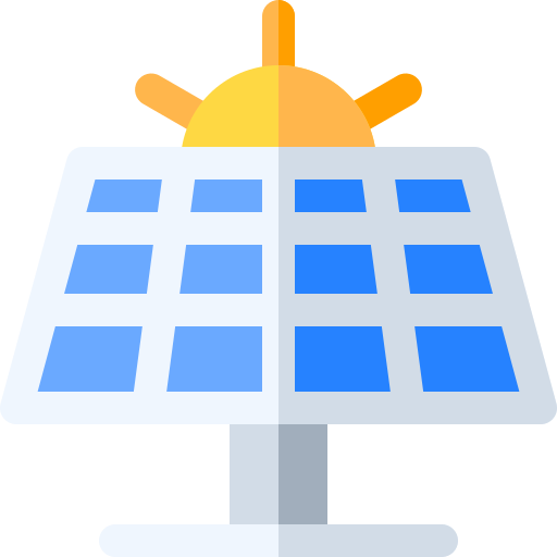 panel solar icono gratis