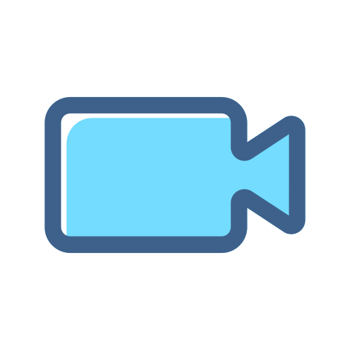grabación de vídeo icono gratis