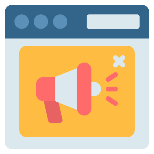 werbung kostenlos Icon werbung kostenlos Icon
