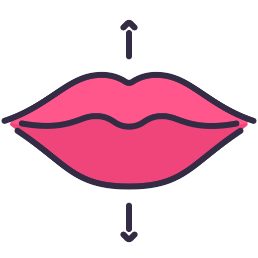 labios icono gratis