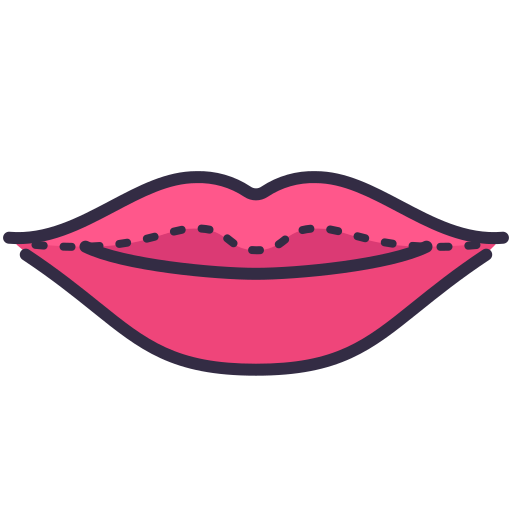 labios icono gratis