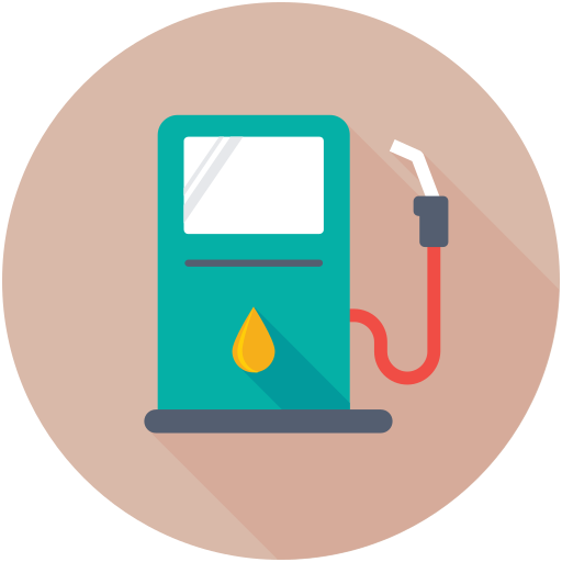 Fuel pump Generic Circular icon