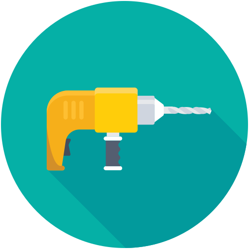 Drilling Machine Generic Circular Icon