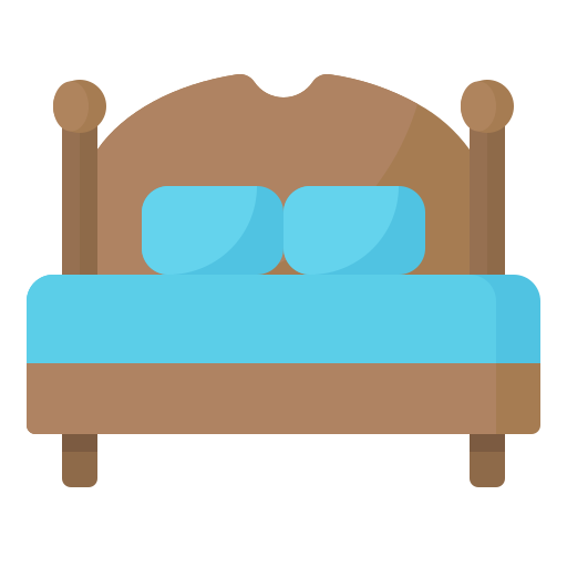 Bed Generic Flat icon