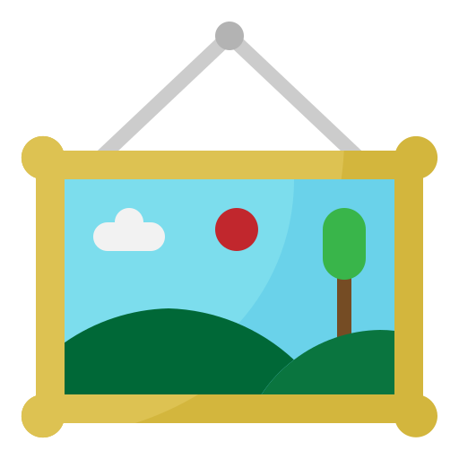 Frame Generic Flat icon