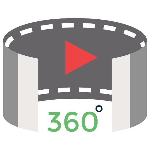 360 graus grátis ícone 360 graus grátis ícone