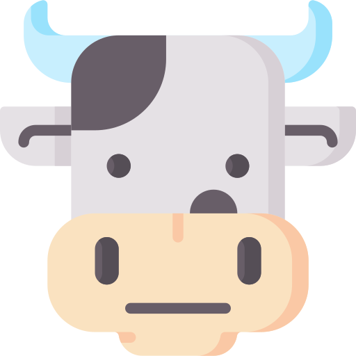 vaca icono gratis