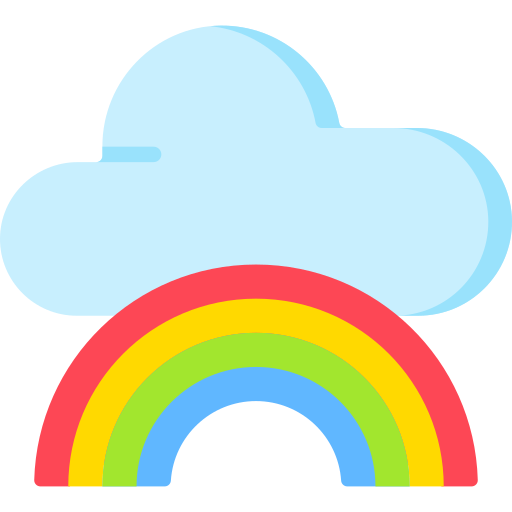 arco iris icono gratis