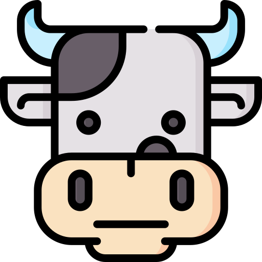 vaca icono gratis