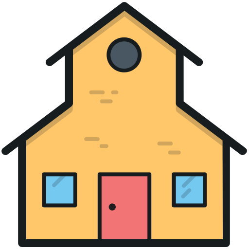 House Generic Outline Color icon