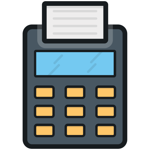 pos terminal icono gratis