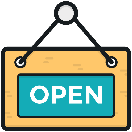 Open - free icon