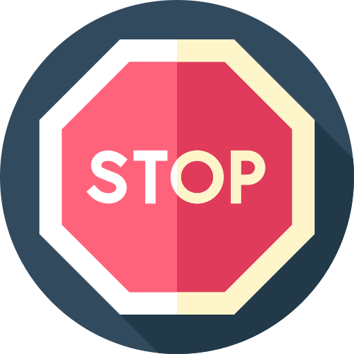 Señal De Stop Iconos Gratis De Señales 5037