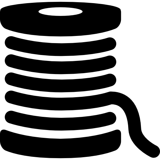 Thick thread spool icon