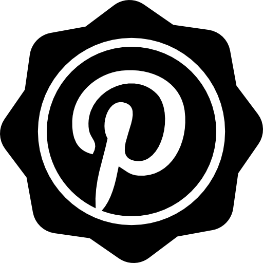 badge social pinterest Icône gratuit