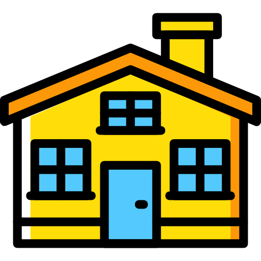 House Basic Miscellany Yellow icon