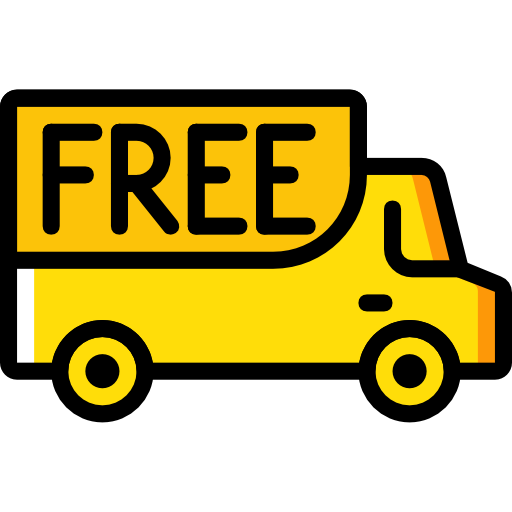 camión de reparto icono gratis