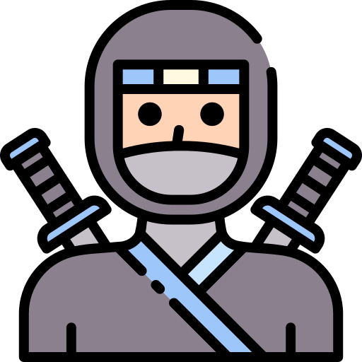 Ninja, avatar, samurai, warrior icon - Free download