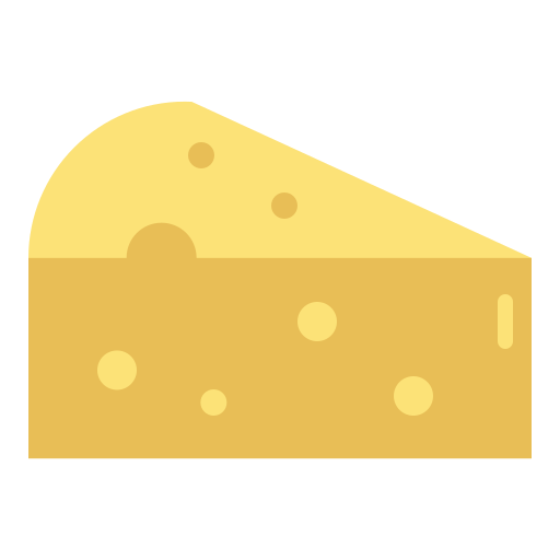 Cheese Good Ware Flat icon