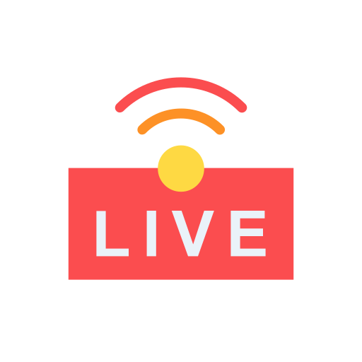 en vivo icono gratis en vivo icono gratis