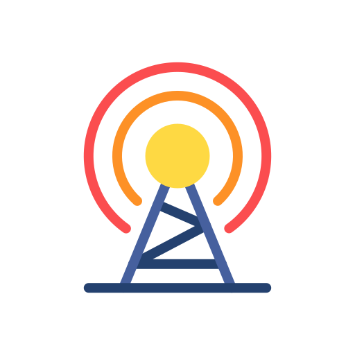 Broadcast free icon