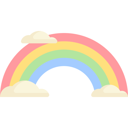 Rainbow Special Flat Icon