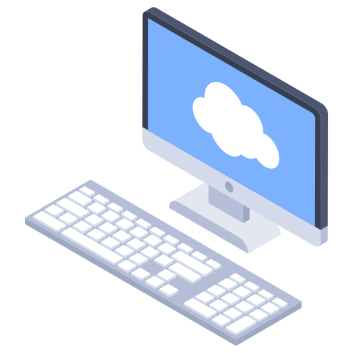 computación en la nube icono gratis