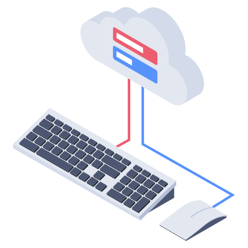 computación en la nube icono gratis