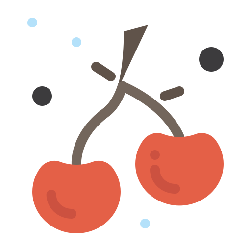 cereja grátis ícone