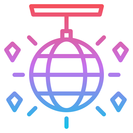 bola de disco icono gratis