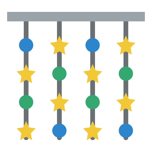 guirnalda icono gratis