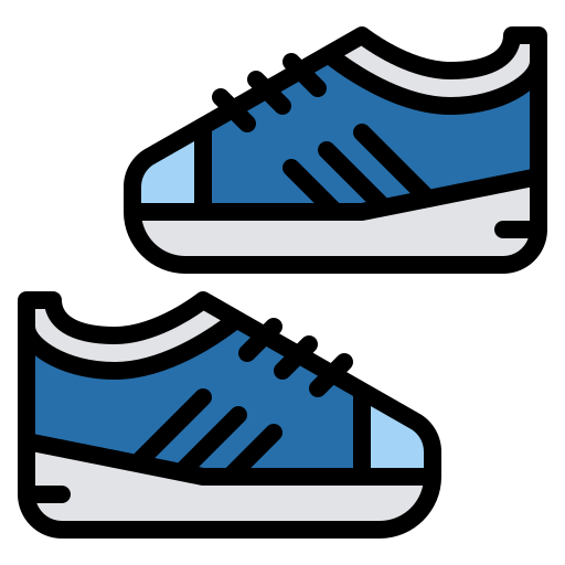 zapatillas icono gratis